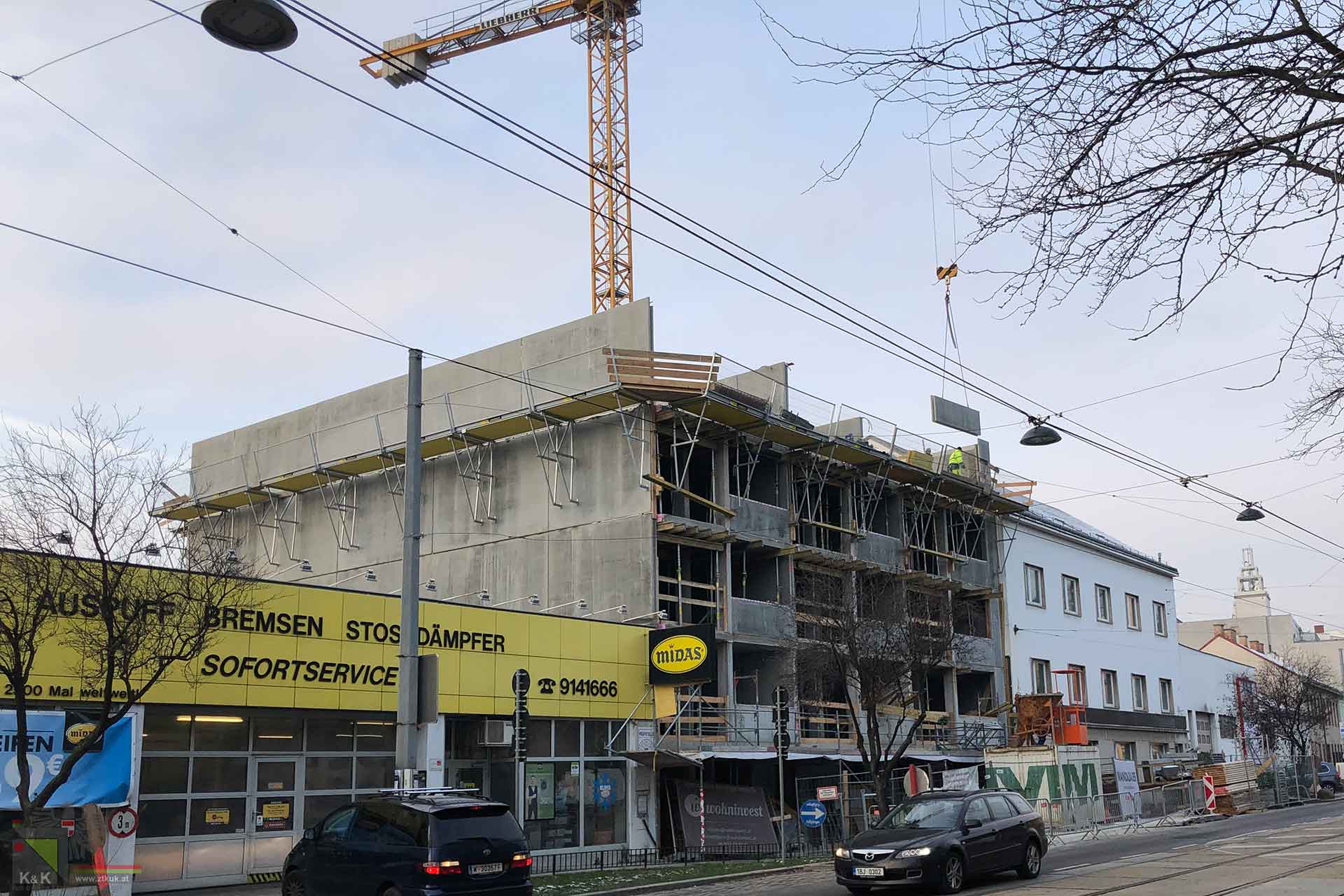 Neubau Wohnhausanlage Wien