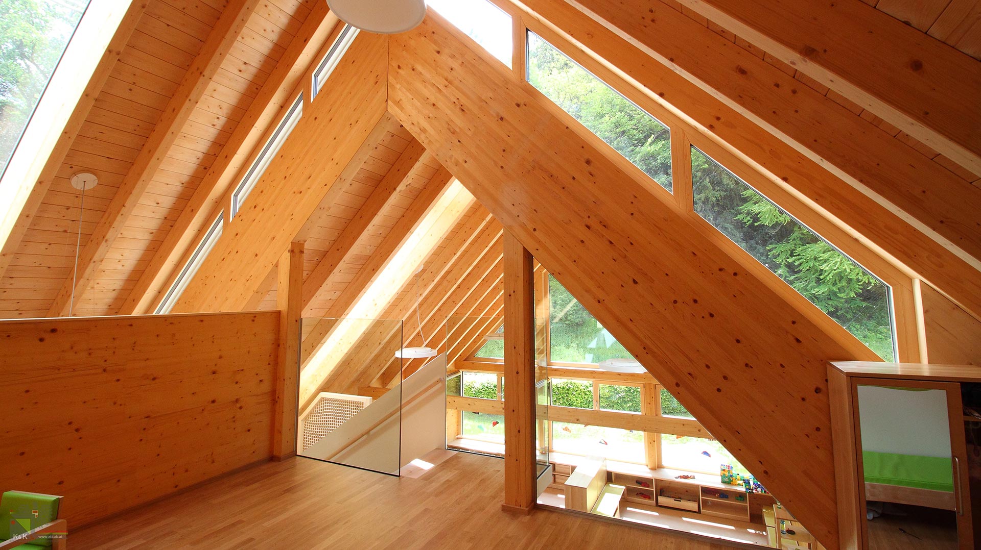 Innenarchitektur Holzbauweise
