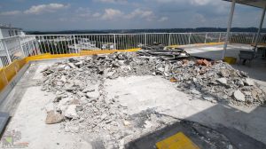 Dachsanierung Hochhaus ZTKuK