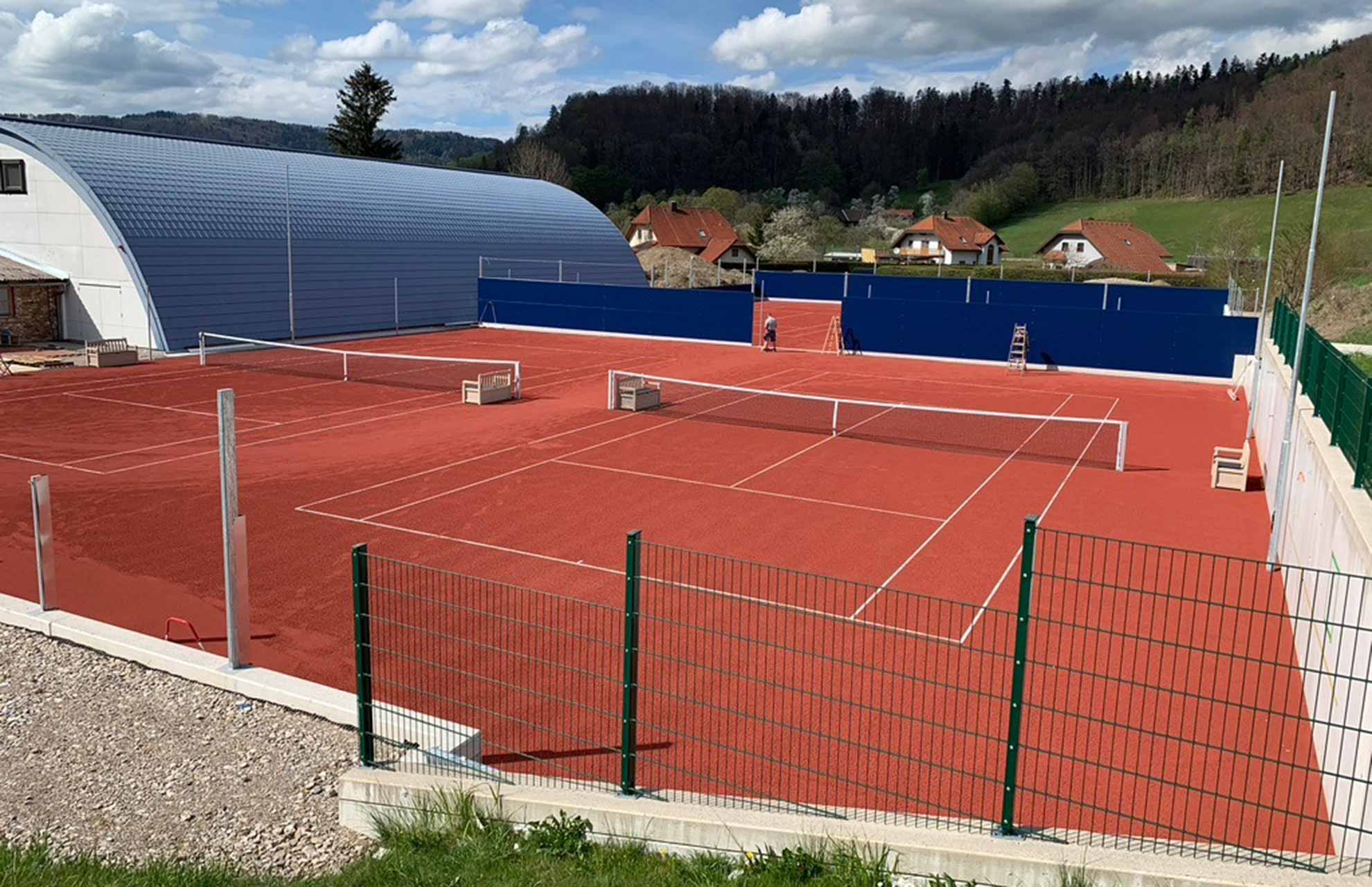 Sanierung Tennisplatz