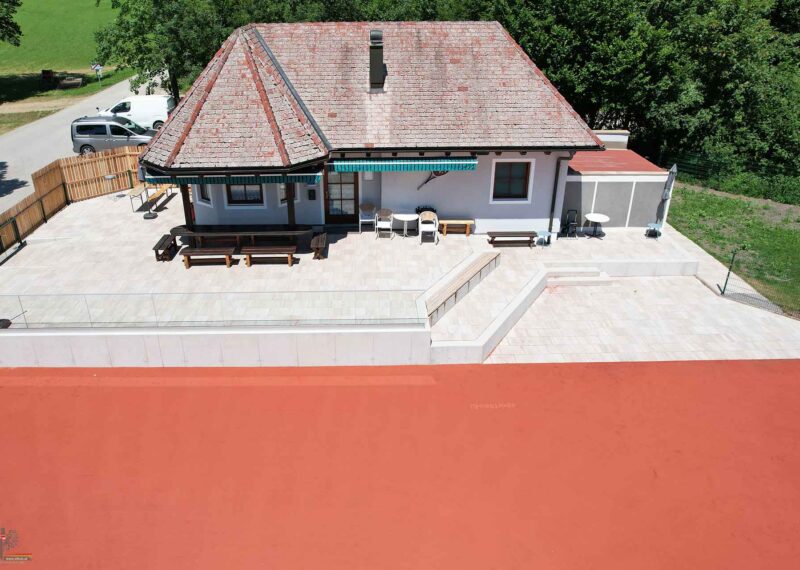 Sanierung Tennisplatz