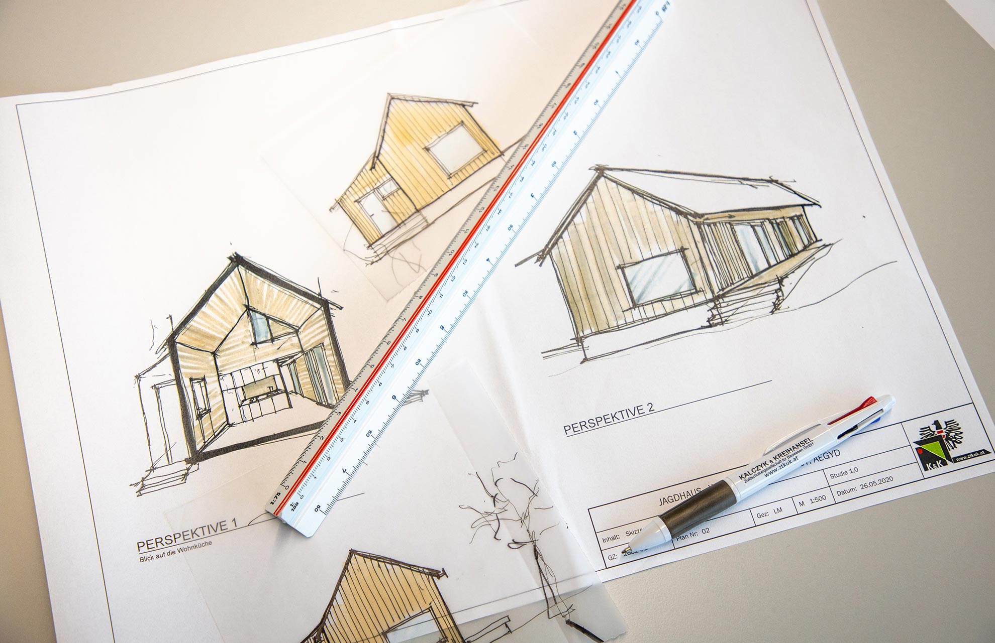 Ziviltechniker planen